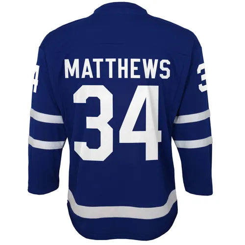 OUTERSTUFF REPLICA HOME/TEAM JERSEY JR - Toronto Maple Leafs - Auston Matthews #34