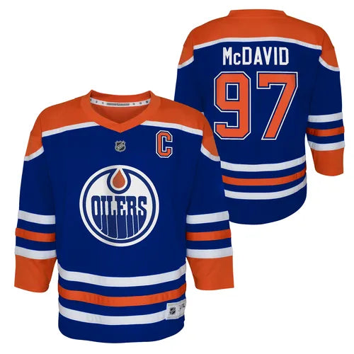 OUTERSTUFF REPLICA Mez HOME/TEAM JERSEY JR - Edmonton Oilers - Connor McDavid #97