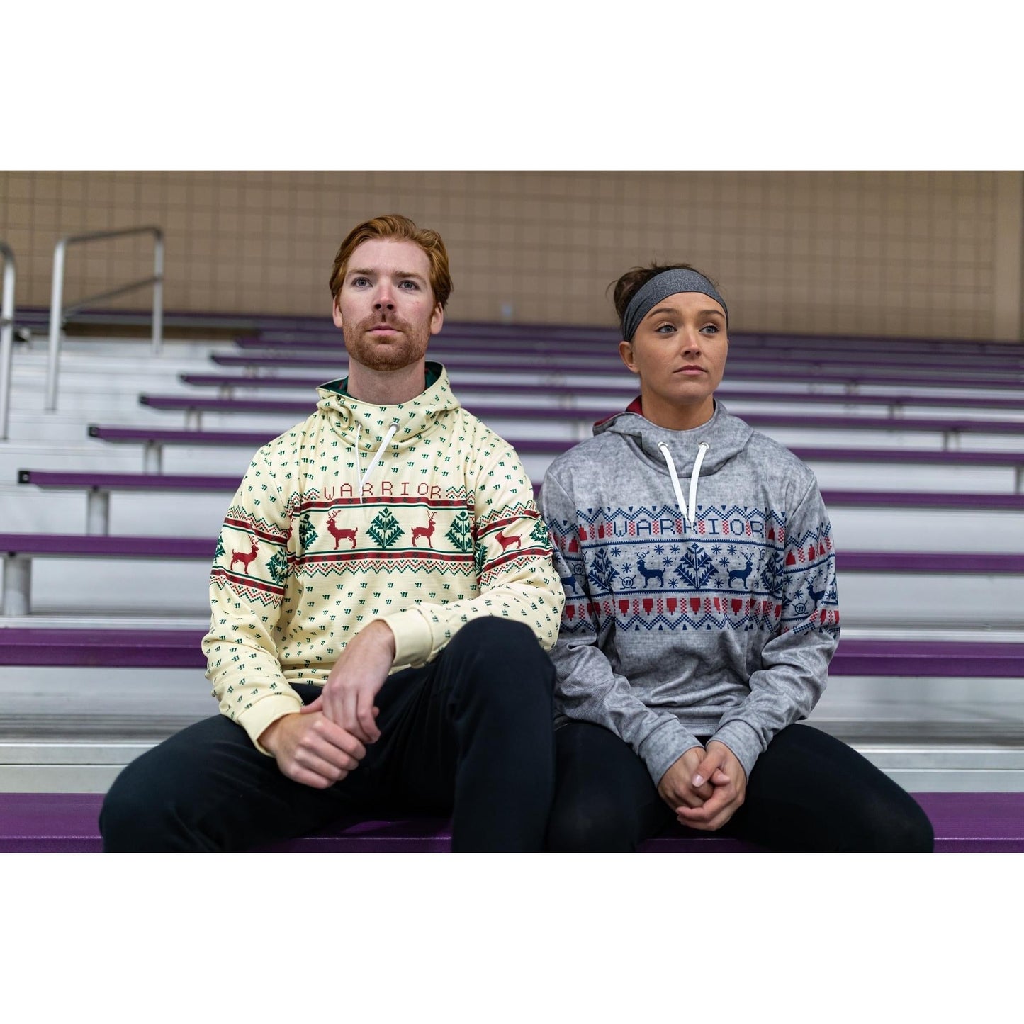 WARRIOR XMAS 21 Junior Kapucnis Pulóver