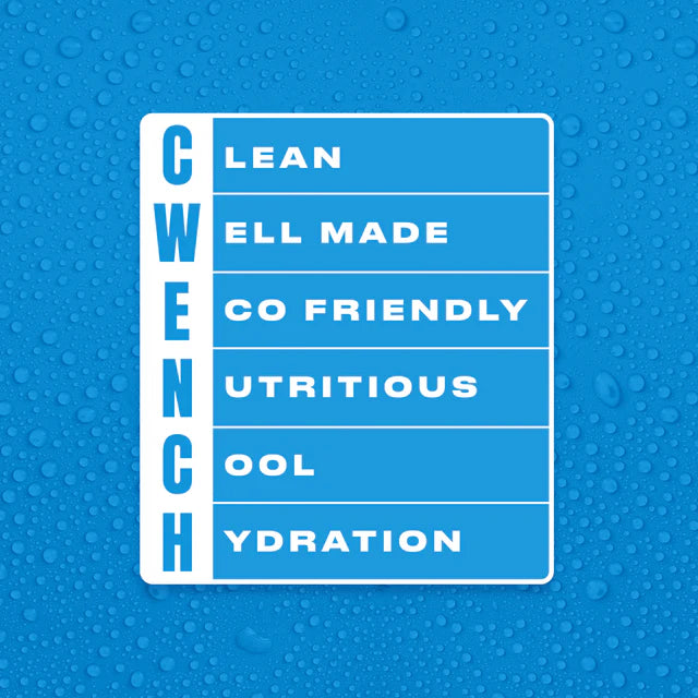 CWENCH HYDRATION Sportital - Blue Raspberry 0,5L