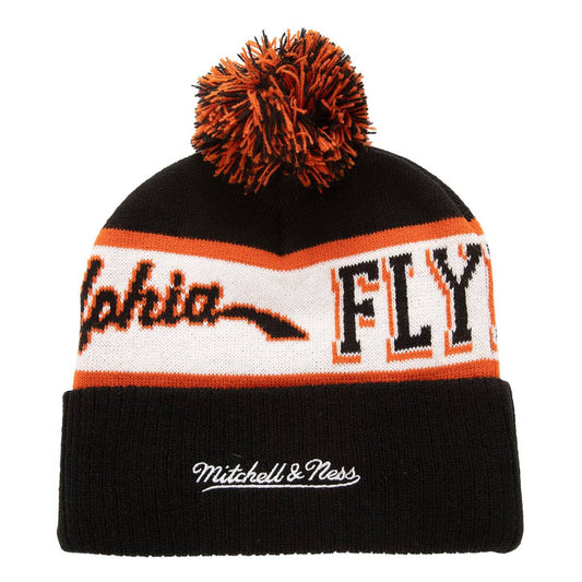 MITCHELL & NESS NHL Block Sweep Pom Knit Philadelphia Flyers Sapka