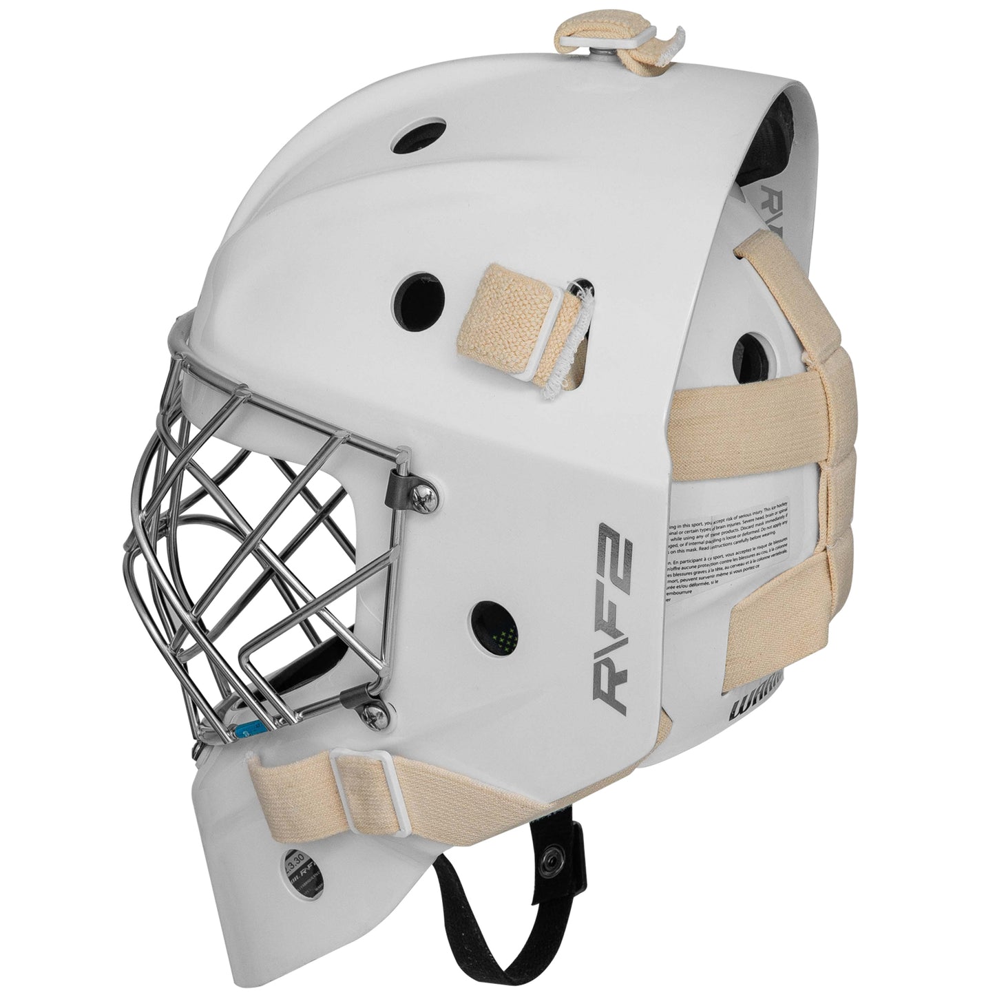 WARRIOR RITUAL F2 E Junior Goalie Head Guard Certified CatEye