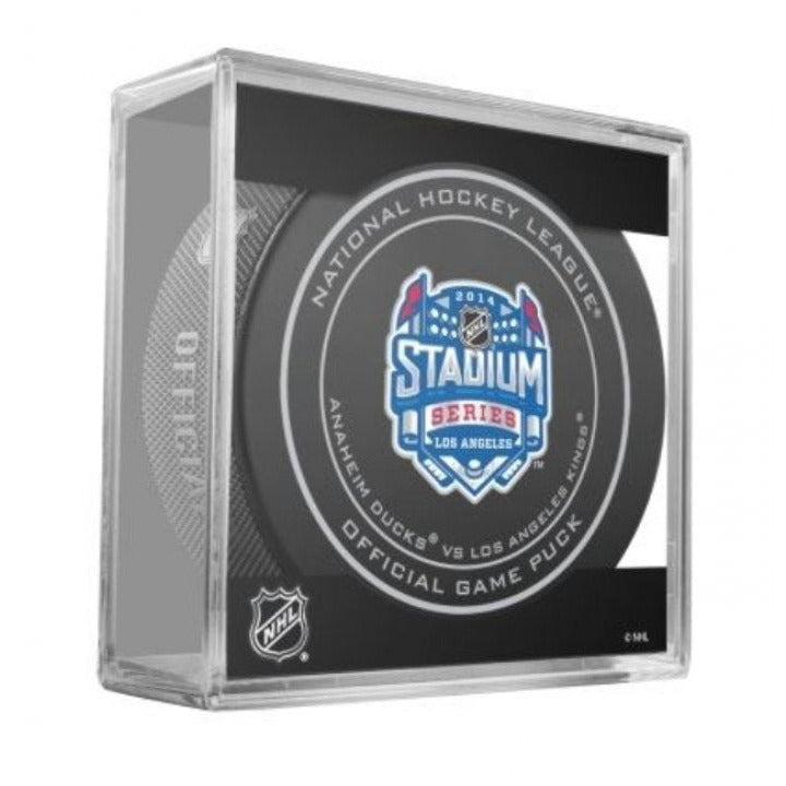 SHER-WOOD Hivatalos Meccskorong Díszdobozban Los Angeles Kings vs Anaheim Ducks