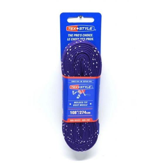 TEX-STYLE Waxed Skate Laces Colored