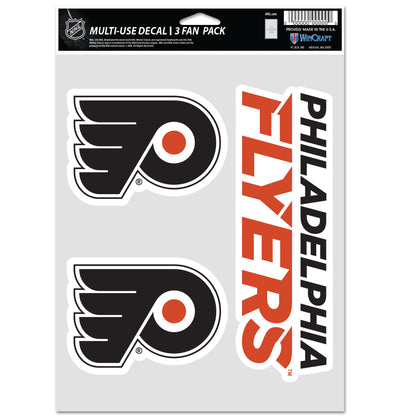 WINCRAFT NHL Multi Use 3 Fan Pack Decal Matrica