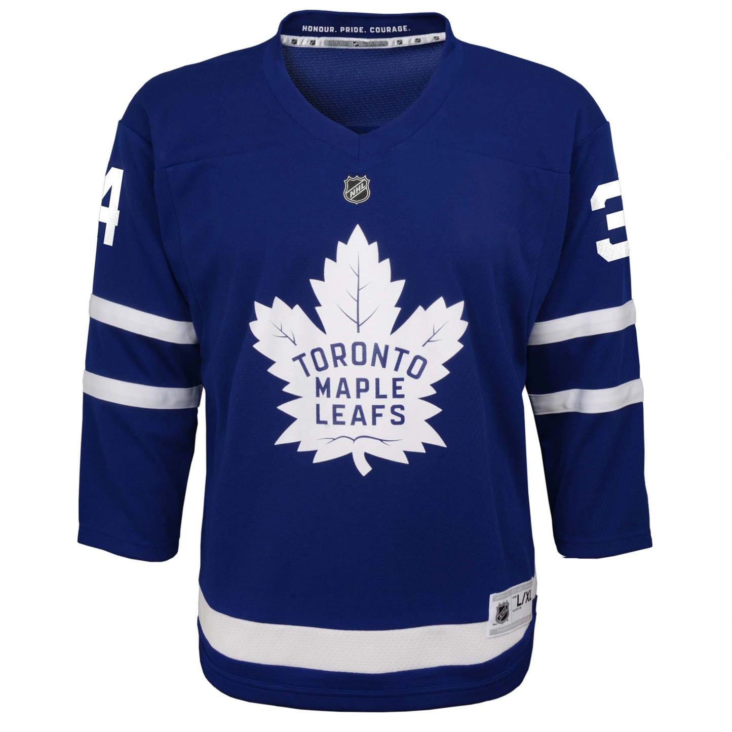 OUTERSTUFF REPLICA HOME/TEAM JERSEY JR - Toronto Maple Leafs - Auston Matthews #34