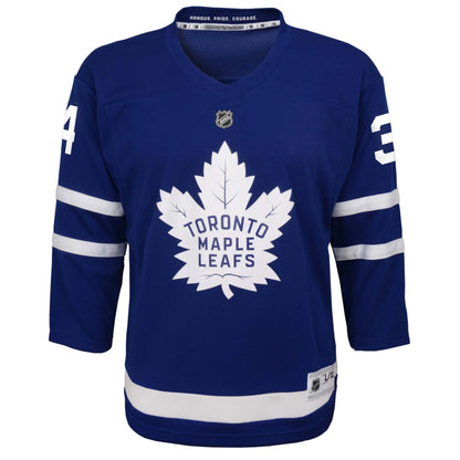 OUTERSTUFF REPLICA HOME/TEAM JERSEY JR - Toronto Maple Leafs - Auston Matthews #34
