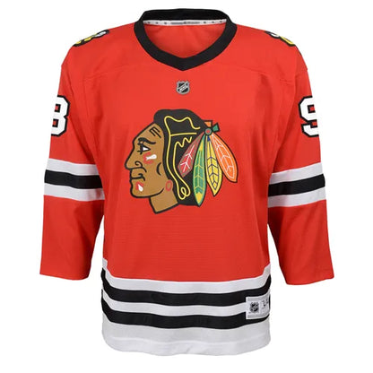 OUTERSTUFF REPLICA Mez HOME/TEAM JERSEY JR - Chicago Blackhawks - Connor Bedard #98