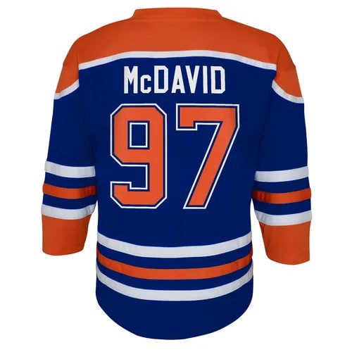 OUTERSTUFF REPLICA Mez HOME/TEAM JERSEY JR - Edmonton Oilers - Connor McDavid #97