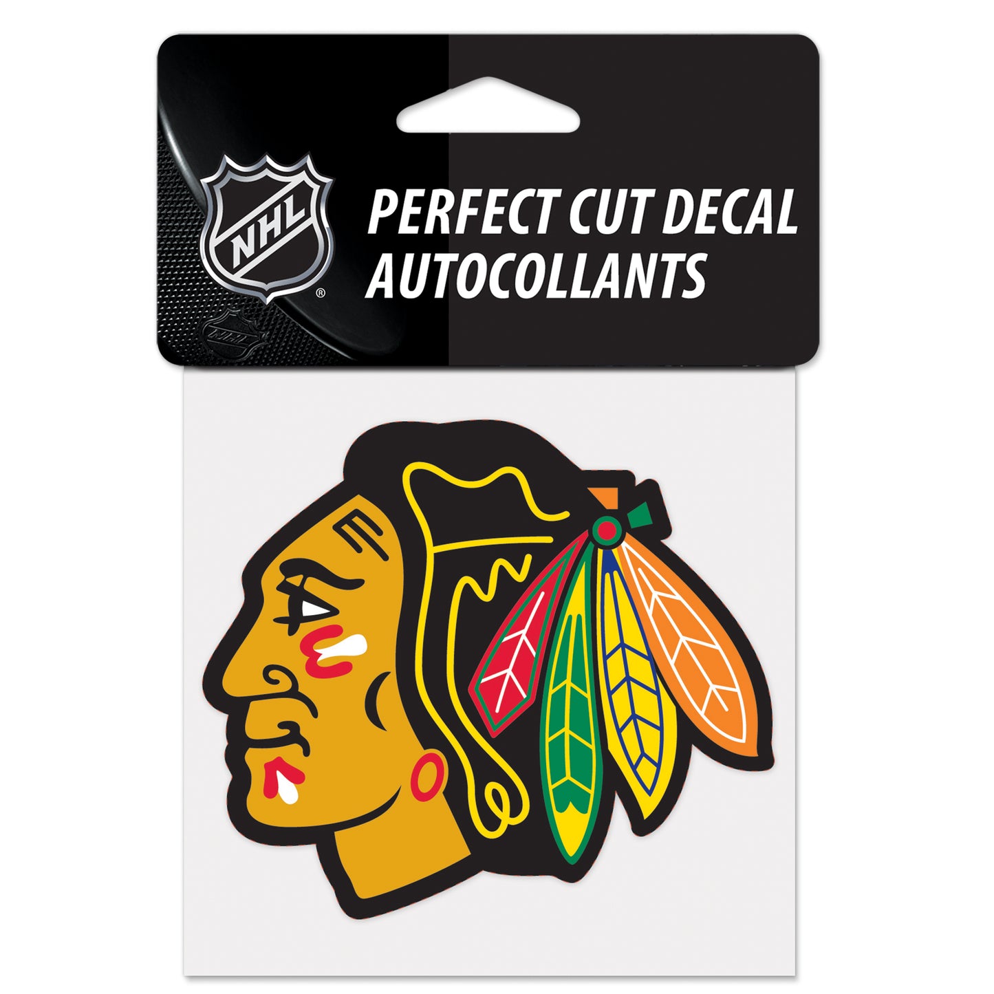 WINCRAFT NHL Perfect Cut Color Decal 4x4 Matrica