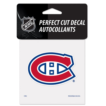 WINCRAFT NHL Perfect Cut Color Decal 4x4 Matrica