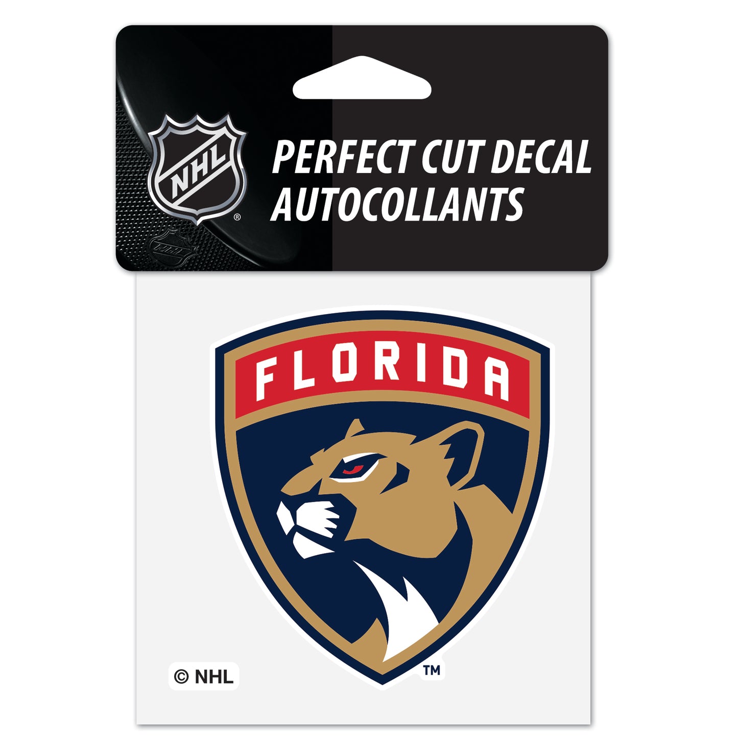 WINCRAFT NHL Perfect Cut Color Decal 4x4 Matrica