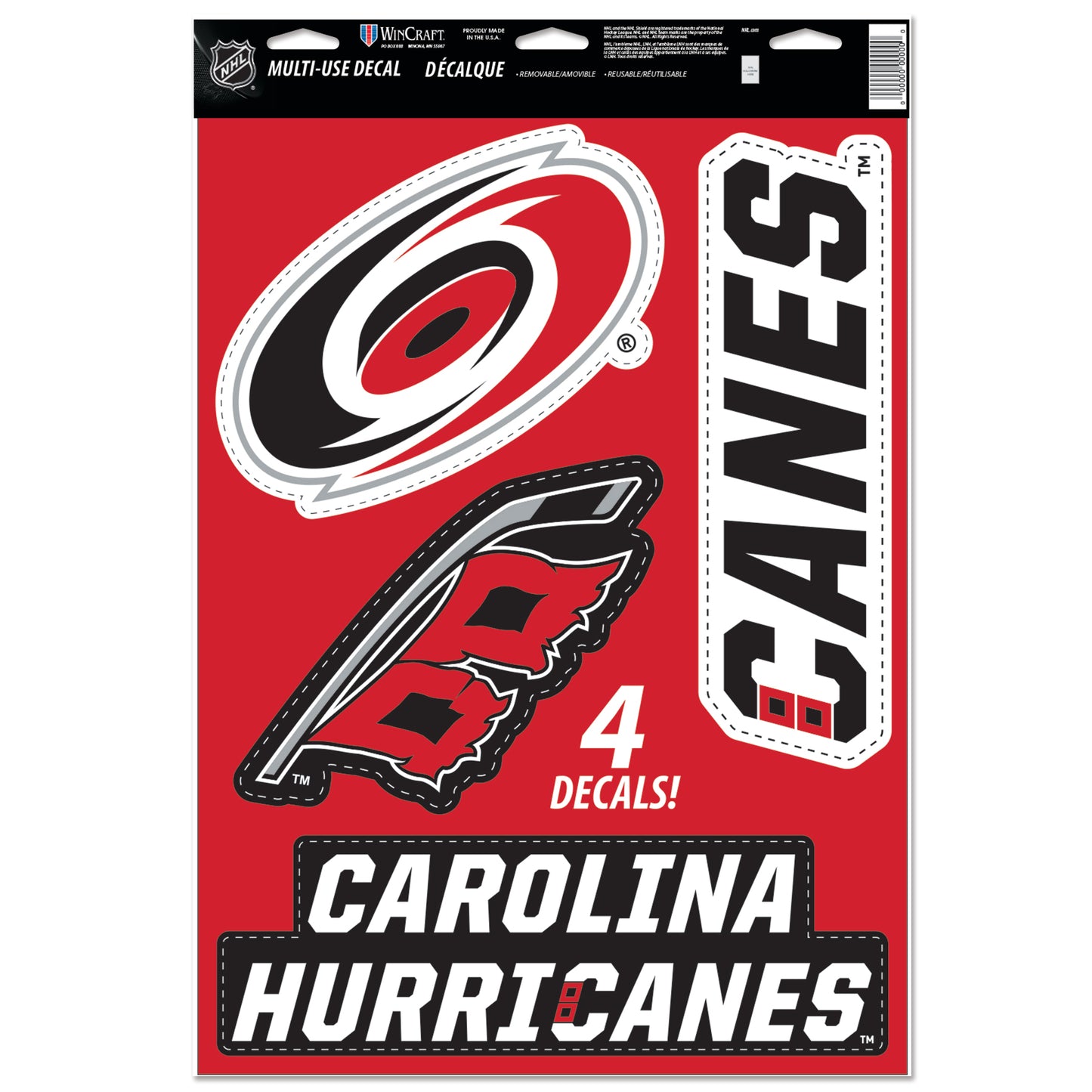 WINCRAFT NHL Multi-Use Decal 11x17 Matrica