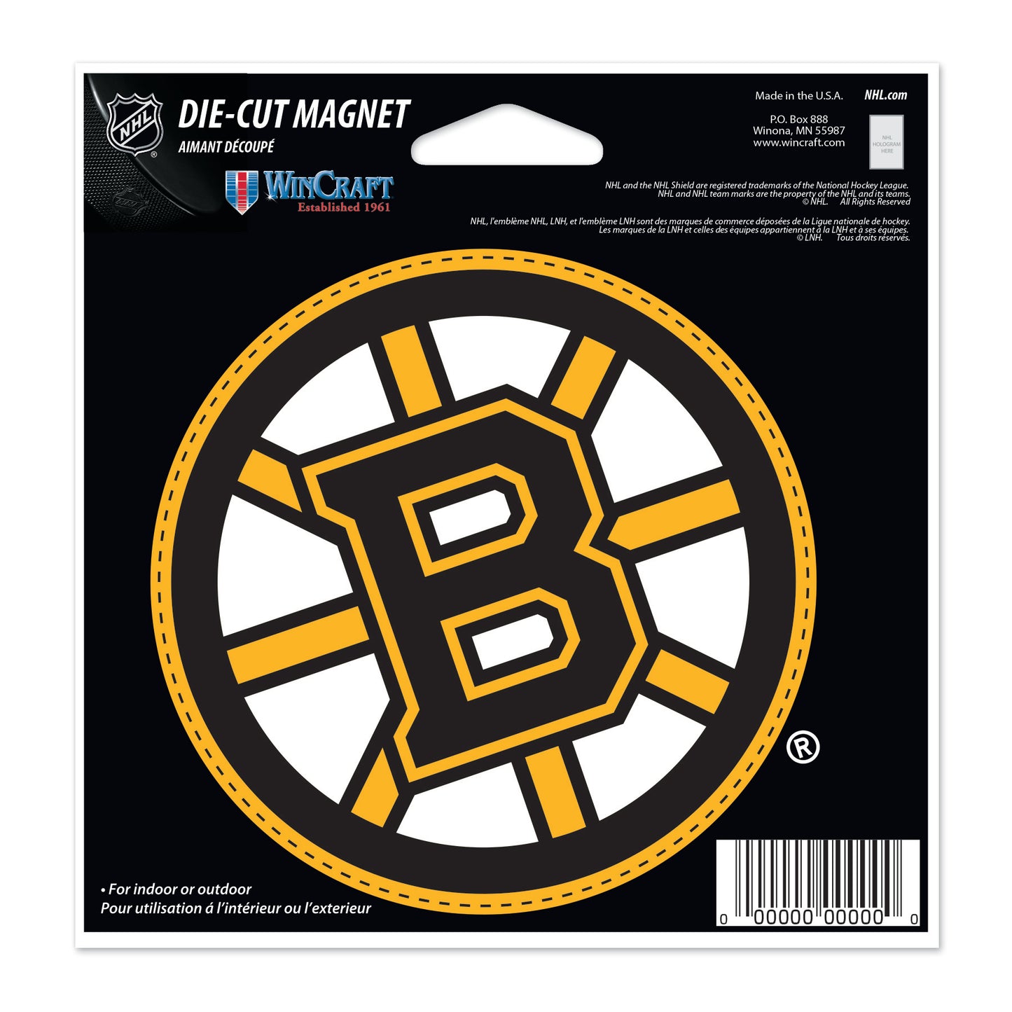 WINCRAFT NHL Die Cut Mágnes