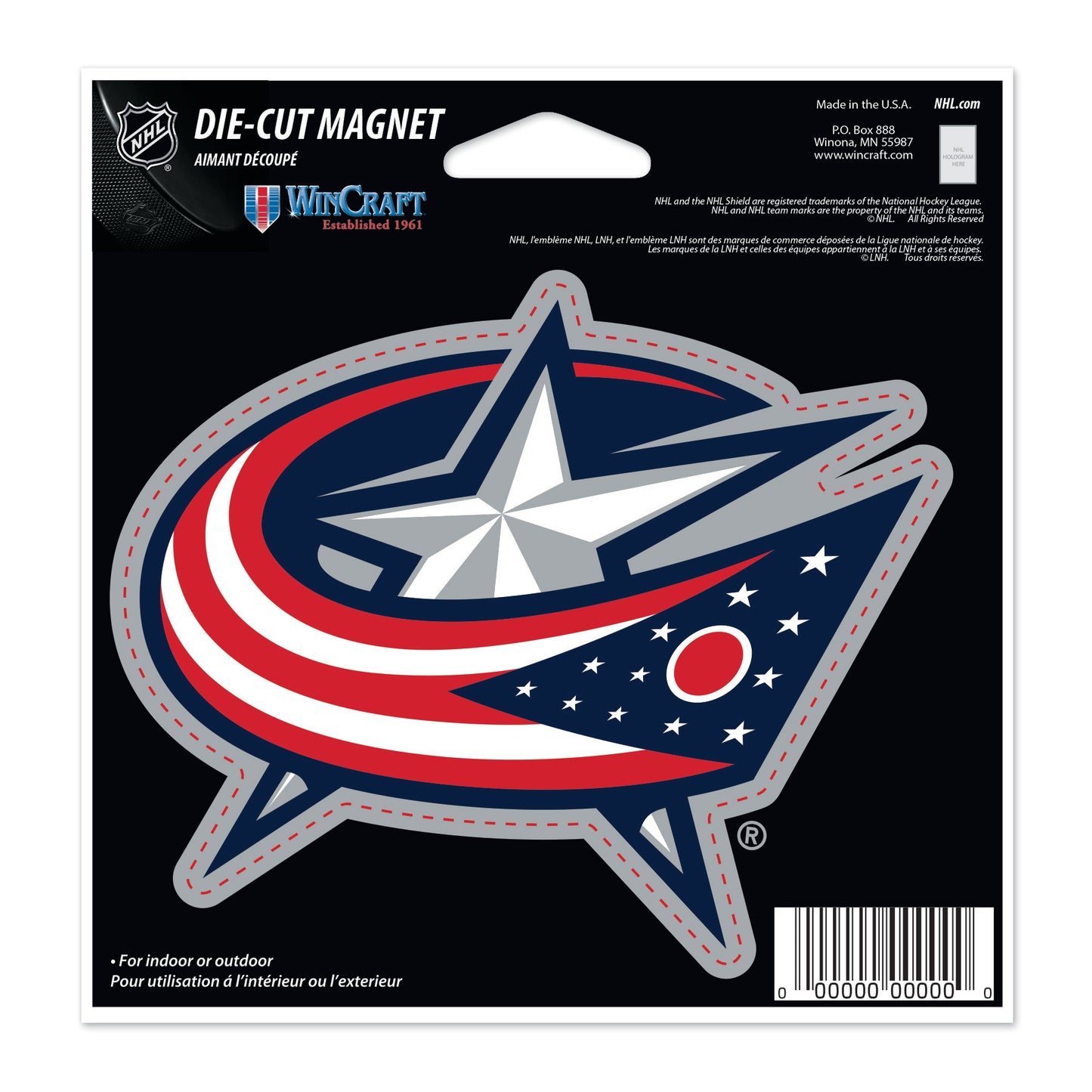 WINCRAFT NHL Die Cut Mágnes