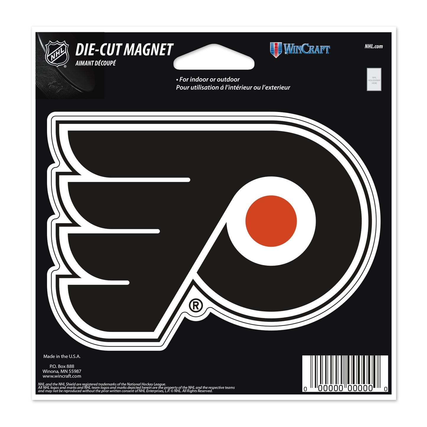 WINCRAFT NHL Die Cut Mágnes