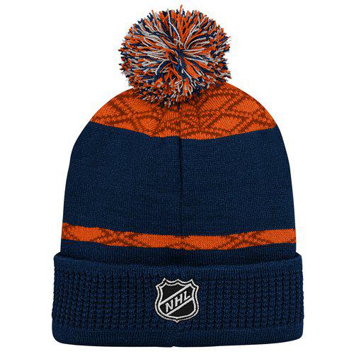 OUTERSTUFF PUCK PATTERN CUFFED POM NHL Sapka - Junior