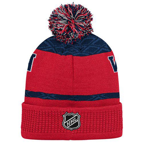 OUTERSTUFF PUCK PATTERN CUFFED POM NHL Sapka - Junior