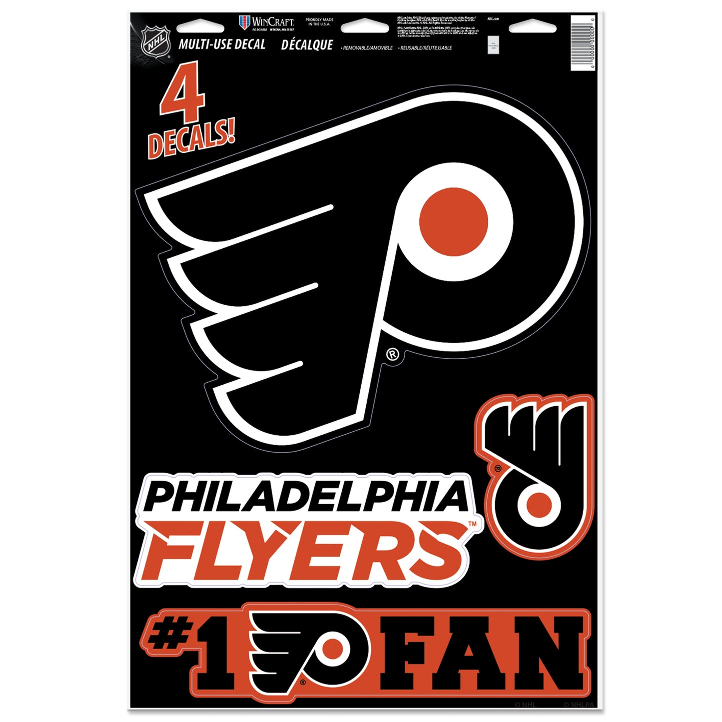 WINCRAFT NHL Multi-Use Decal 11x17 Matrica