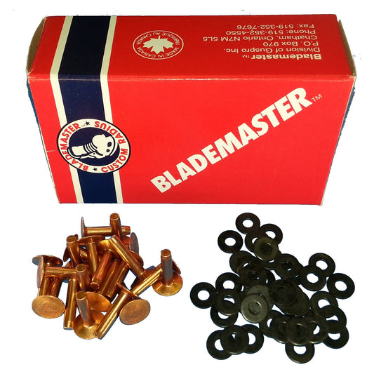 BLADEMASTER-7111200CR-COPPER RIVET - 1-1/4 (31mm) #9 100/PKG