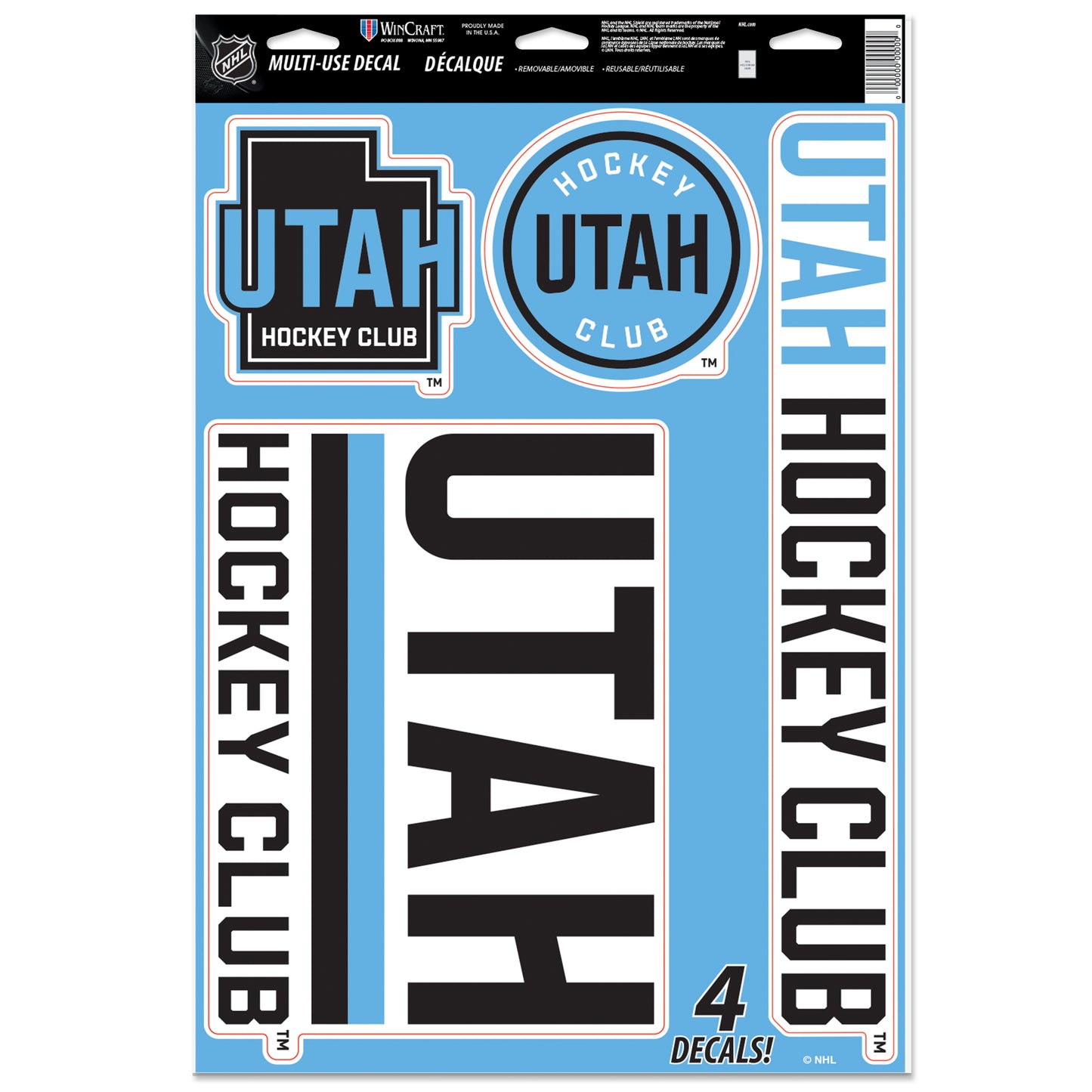 WINCRAFT NHL Multi-Use Decal 11x17 Matrica