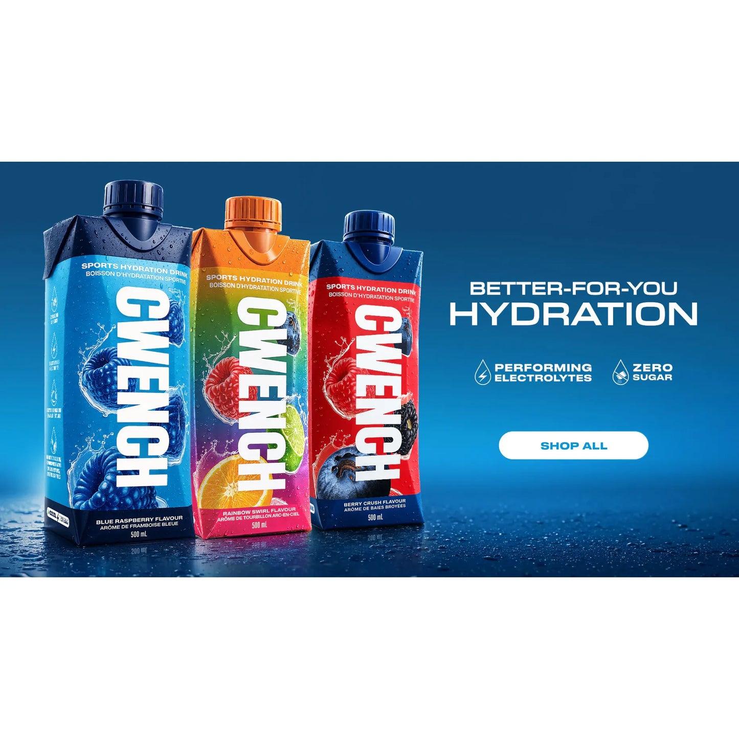 CWENCH HYDRATION Sportital - Miracle On Ice 0,5L