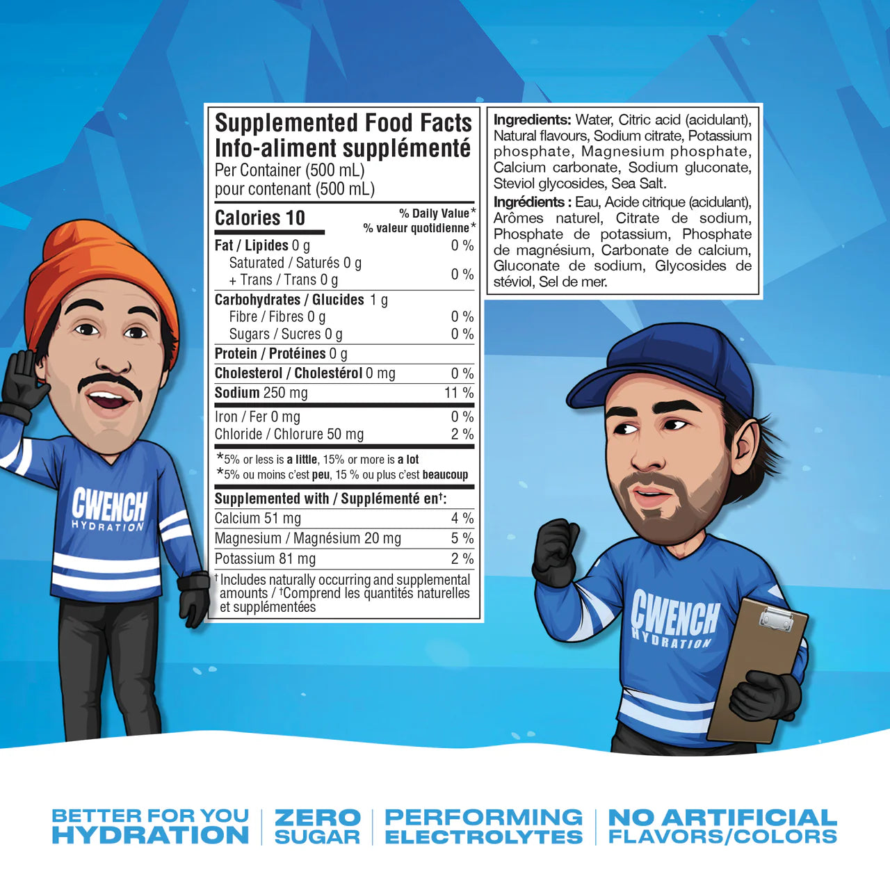 CWENCH HYDRATION Sportital - Celly Freeze 0,5L