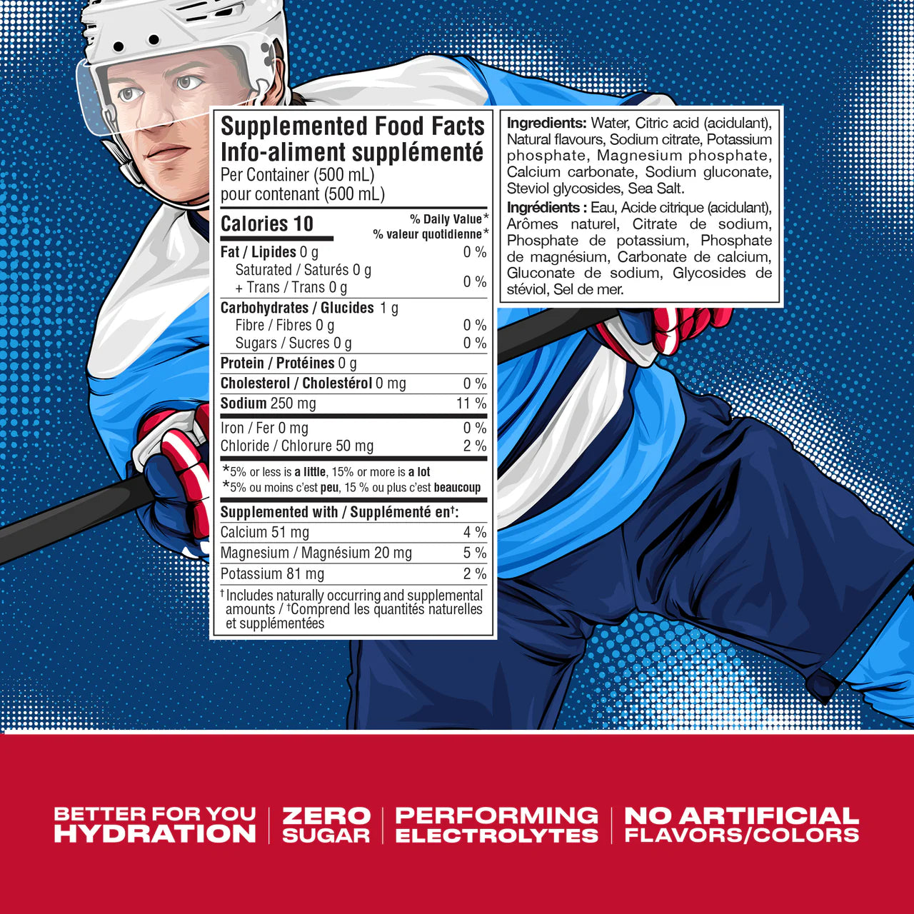 CWENCH HYDRATION Sportital - Rocket Berry Blast 0,5L