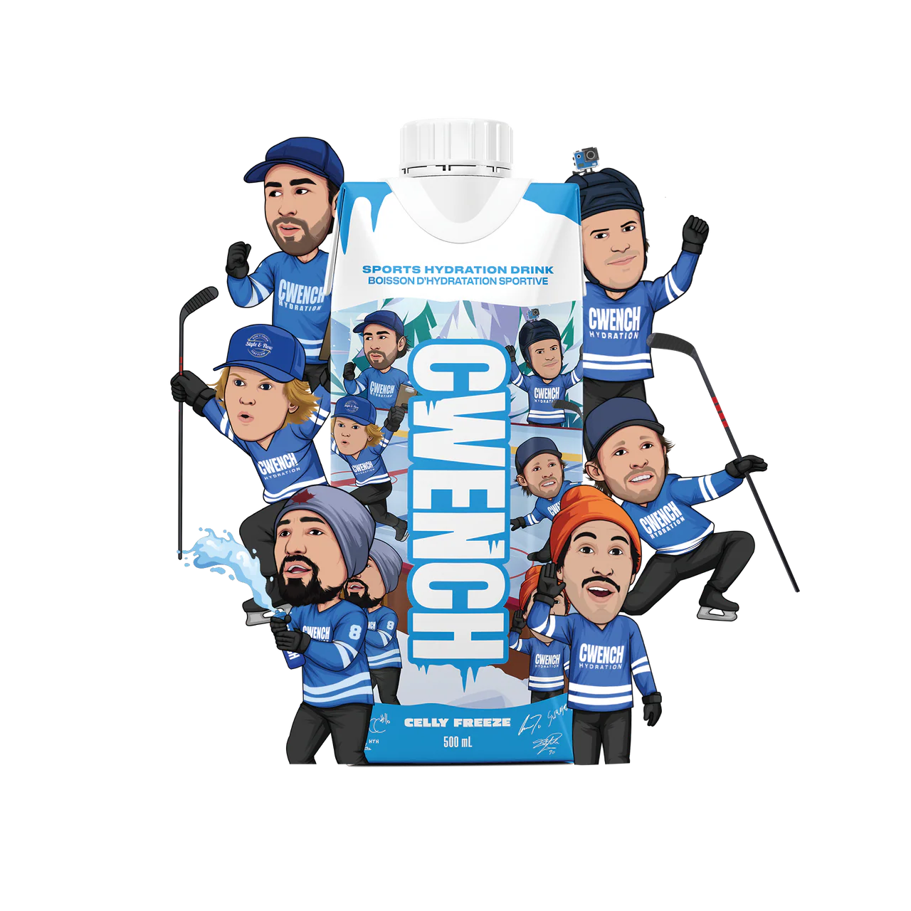 CWENCH HYDRATION Sportital - Celly Freeze 0,5L