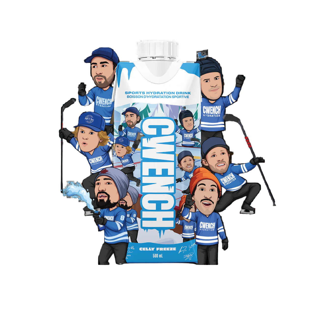 CWENCH HYDRATION Sportital - Celly Freeze 0,5L