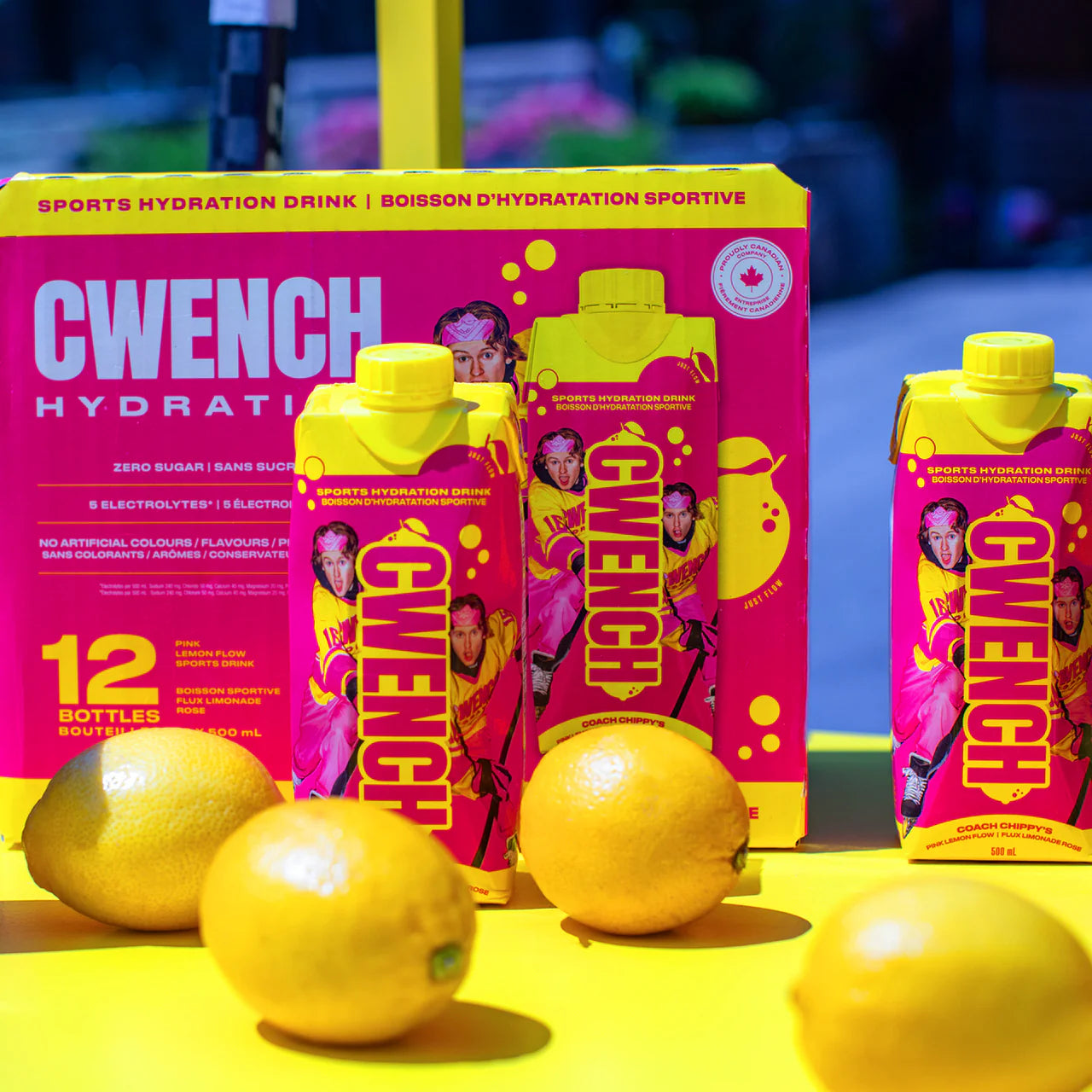 CWENCH HYDRATION Sportital - Pink Lemon Flow 0,5L