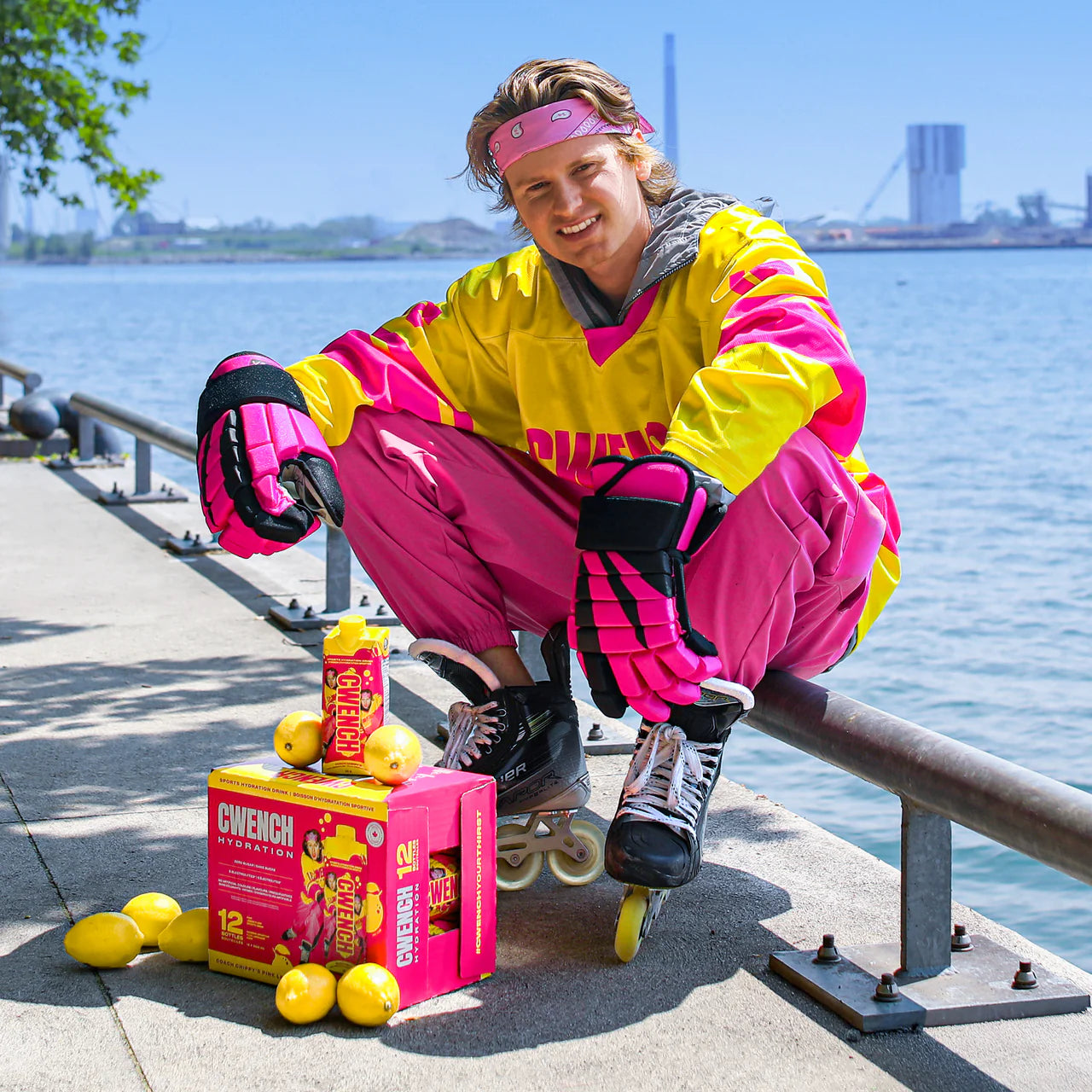 CWENCH HYDRATION Sportital - Pink Lemon Flow 0,5L