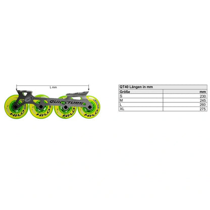 GRAF QuickTurn QT40 Görkorcsolya Sín (1 Pár)