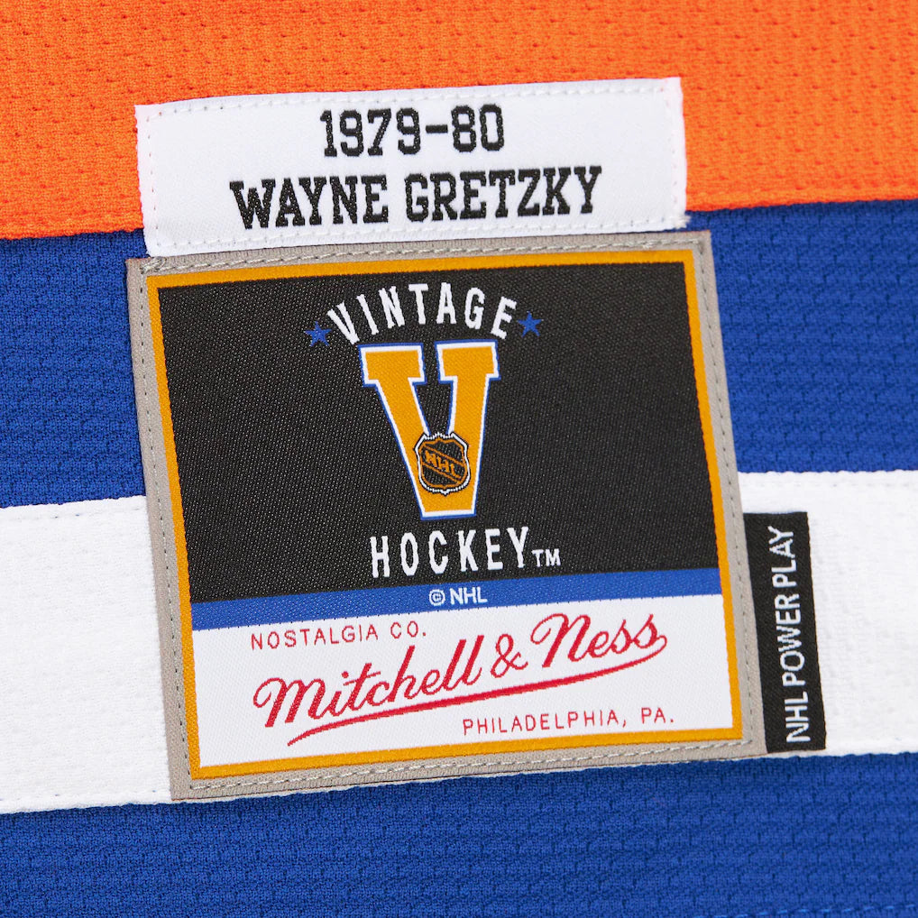 MITCHELL & NESS NHL Dark "Oilers 1979 Wayne Gretzky Mez