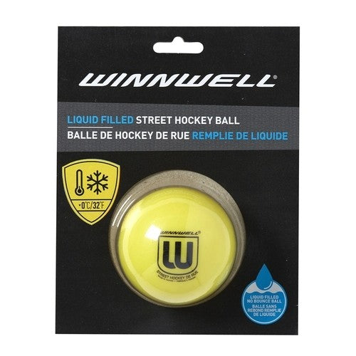 WINNWELL Water Filled Street Ball Yellow Soft