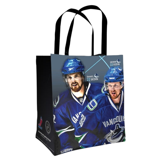 SHER-WOOD NHL Shopping Bag Daniel &amp; Henrik Sedin