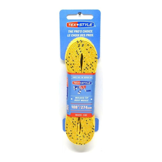TEX-STYLE Waxed Skate Lace Yellow