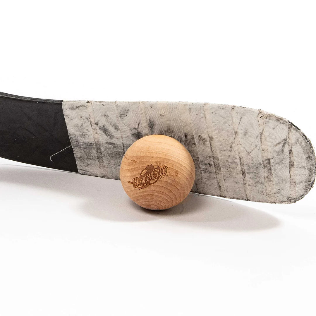 HOCKEYSHOT Swedish Stickhandling Wooden ball